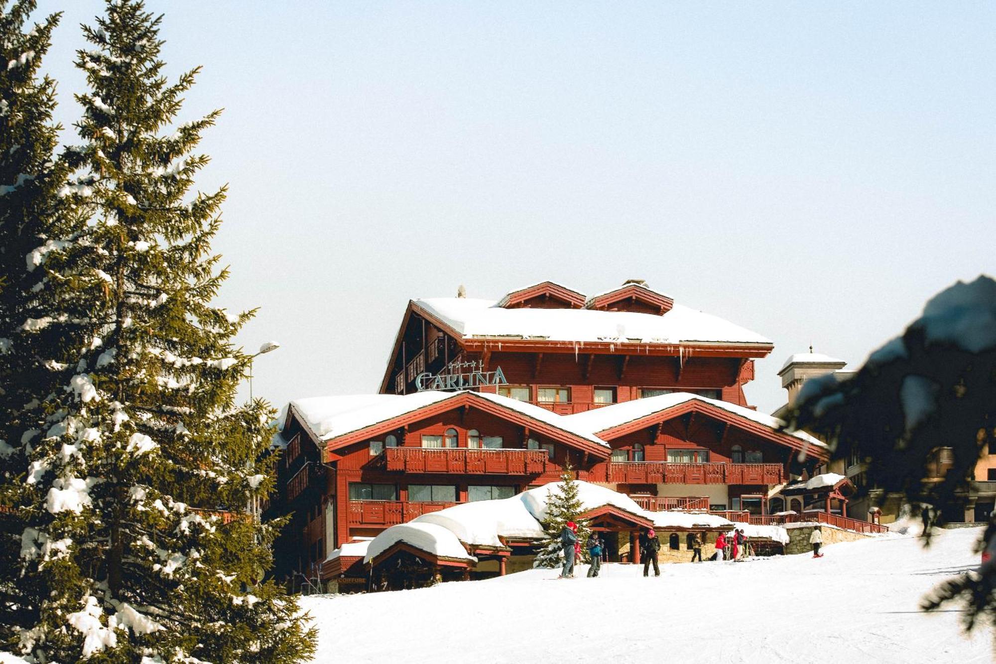 Hotel Carlina Courchevel Exterior foto