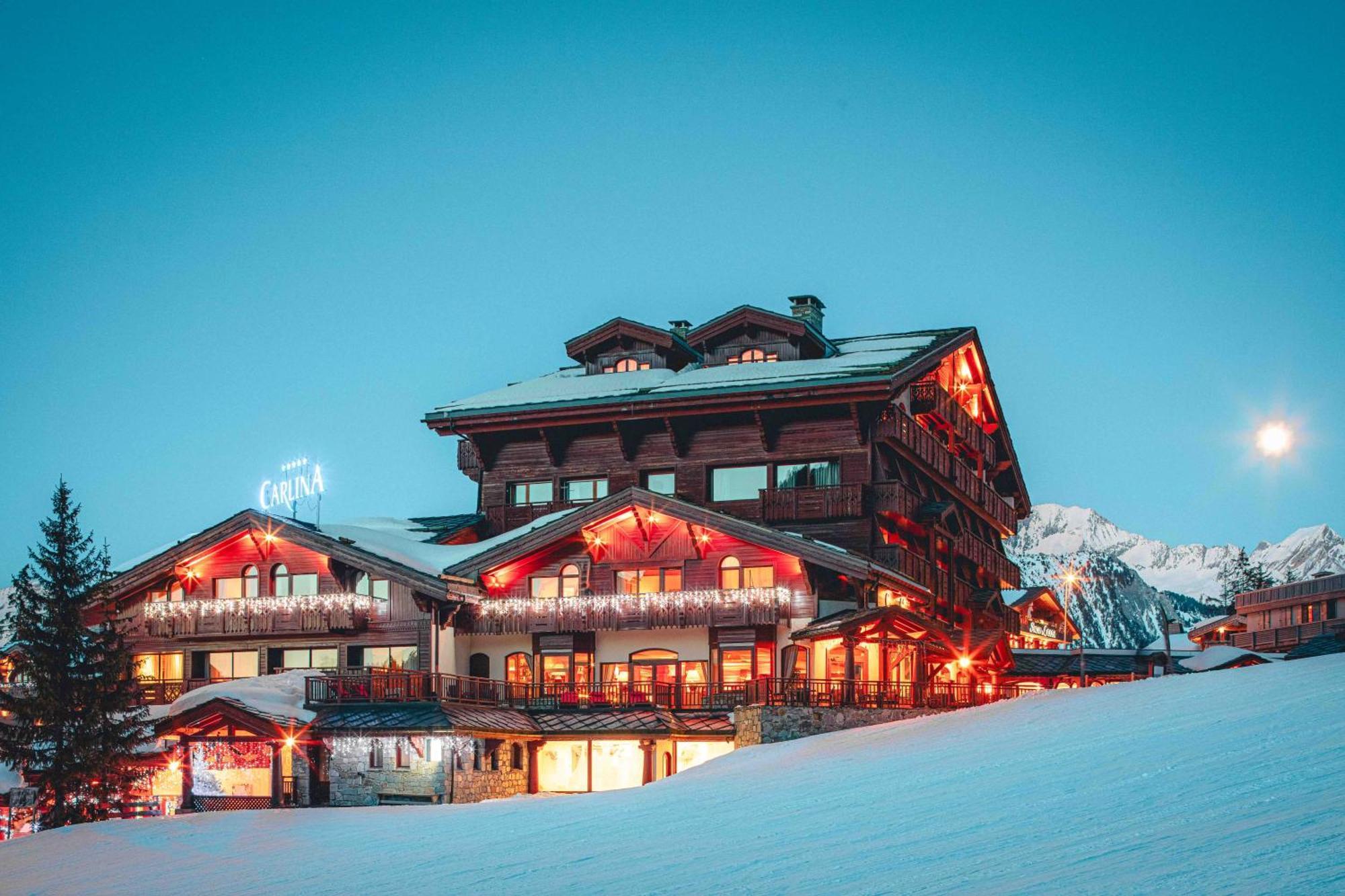 Hotel Carlina Courchevel Exterior foto