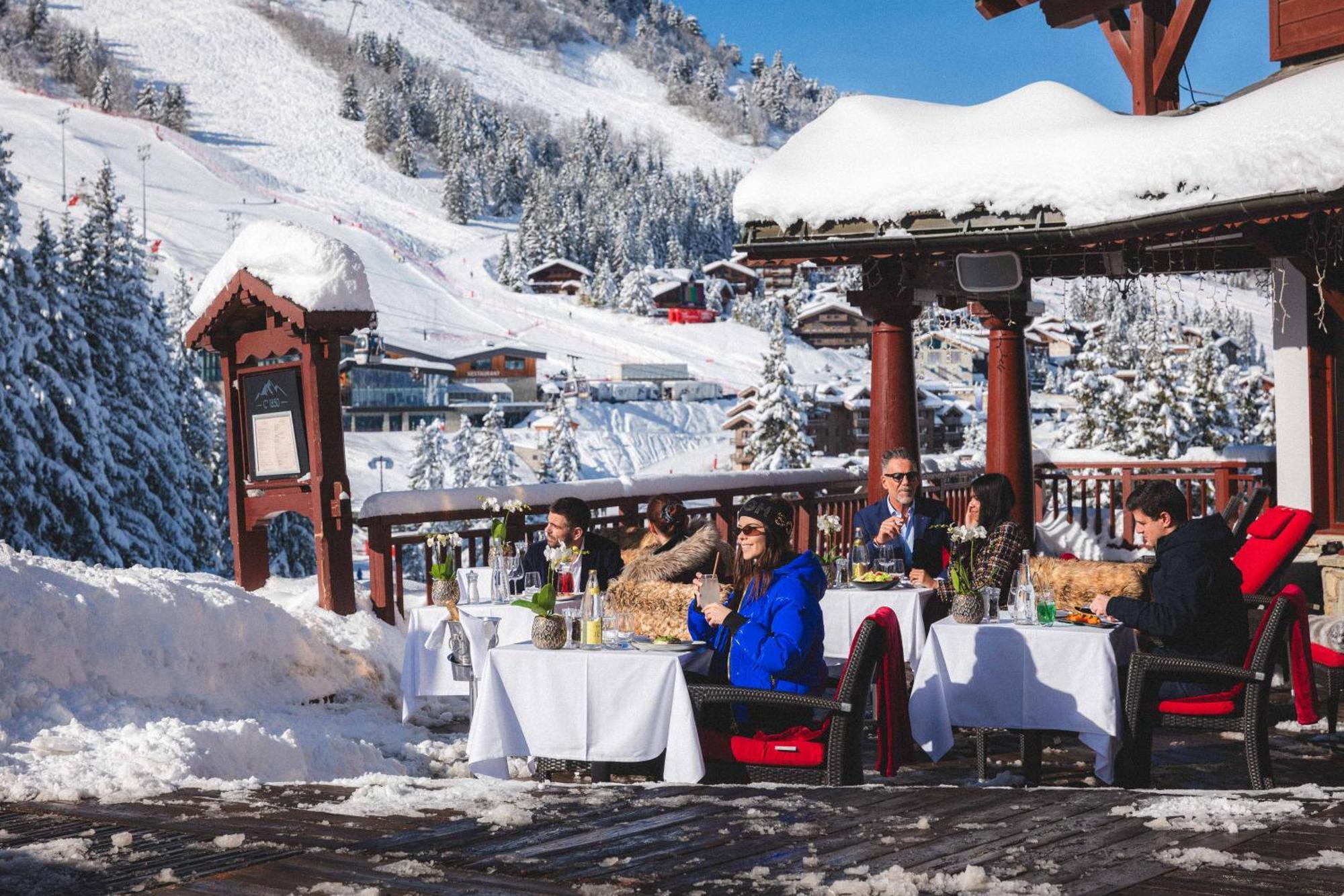 Hotel Carlina Courchevel Exterior foto