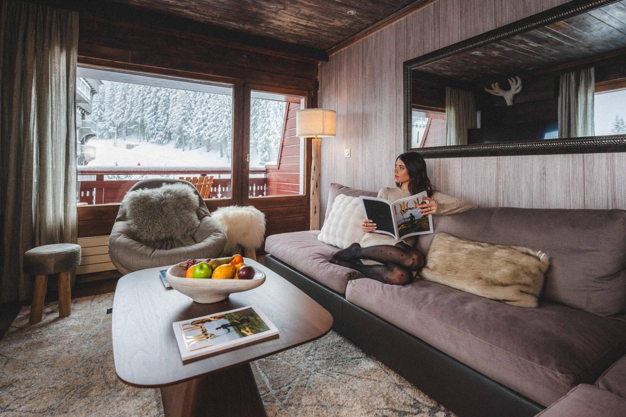 Hotel Carlina Courchevel Exterior foto